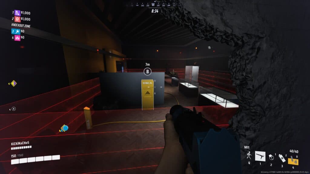 An example of Tripwires and Turret (Screenshot via esports.gg)