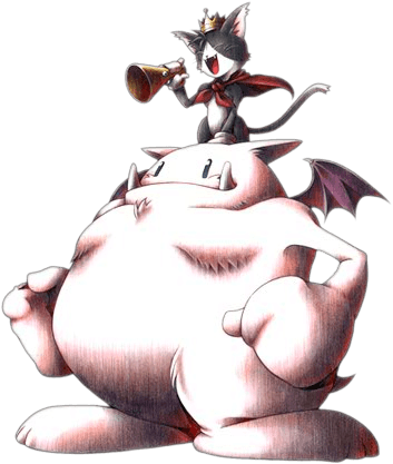 Cait Sith's design in the original Final Fantasy 7