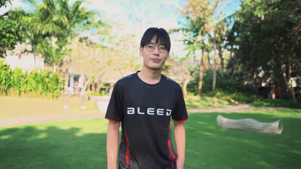 Former Bleed Esports midlaner, Kordan, replaces MidOne in Team Secret.<br>(Image via Bleed Esports <a href="https://youtu.be/eeEpiU75Nwc">YouTube</a>)