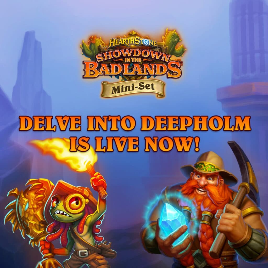 The Delve into Deepholm Mini-Set launched on Jan. 18 (Image via Blizzard Entertainment)