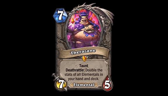Therazane in Hearthstone (Image via Blizzard Entertainment)