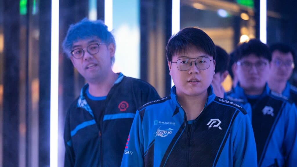 Azure Ray shocked the world with a top-four placing at The International 2023 (Image via Valve)