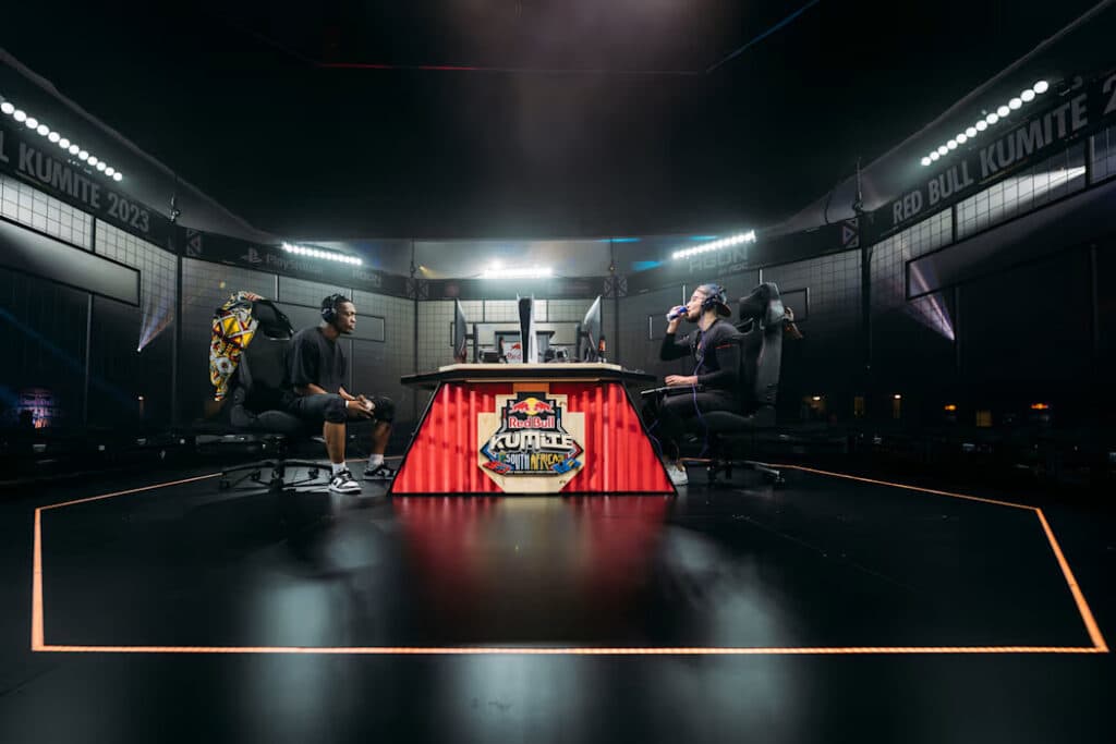 Red Bull Kumite Street Fighter 6 players (Image via Tyrone Bradley and Red Bull Content Pool)