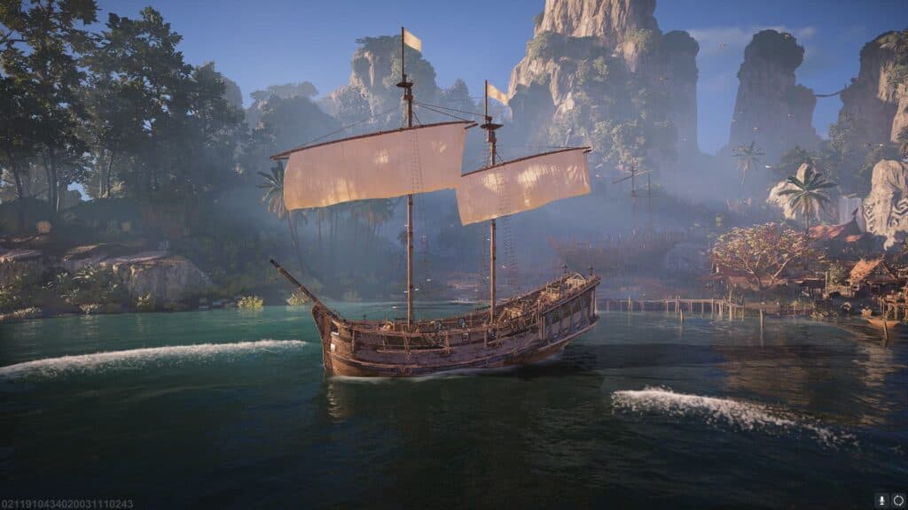 A Padewakang near port (Image via esports.gg)