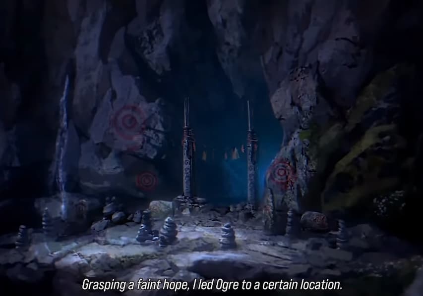 Jun explains she led Ogre away to a mystical ground to protect Jin, seven years ago