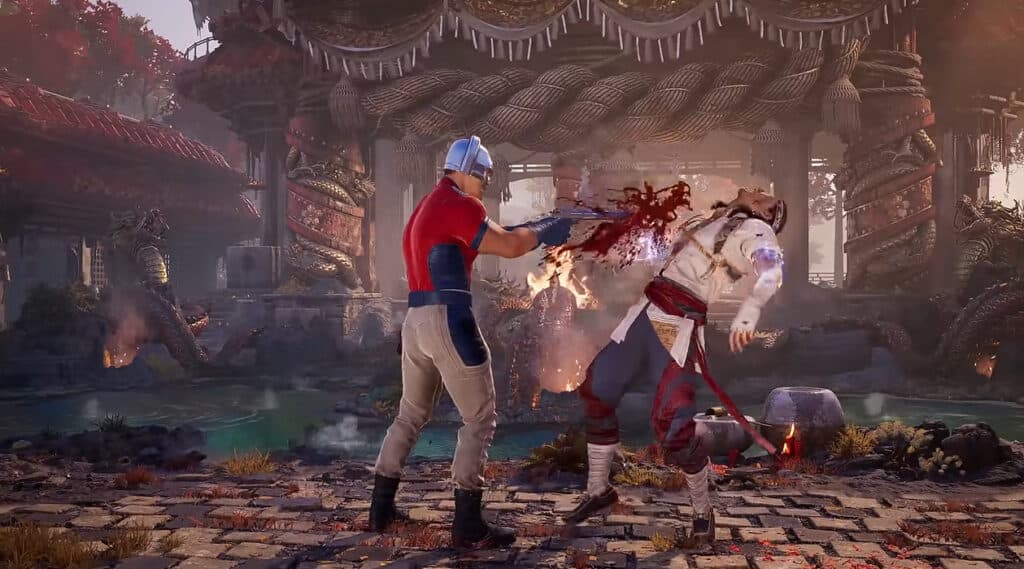 Peacemaker in Mortal Kombat 1 (Image via NetherRealm Studios)