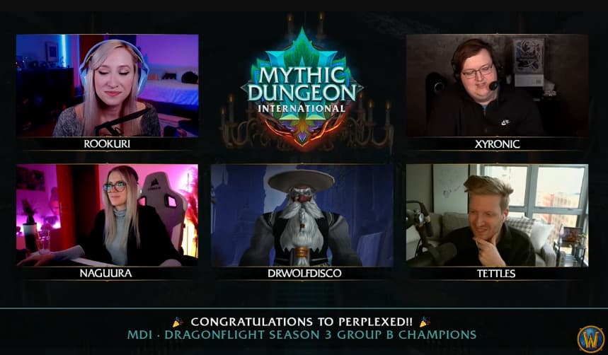 Post-match interview with DrWolfDisco (Image via Blizzard Entertainment)