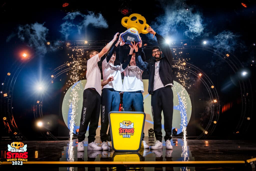 Brawl Stars World Finals 2023 winners (Image via Supercell)