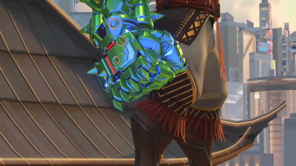 Overwatch 2 jade weapon screenshot (Image via Blizzard Entertainment)