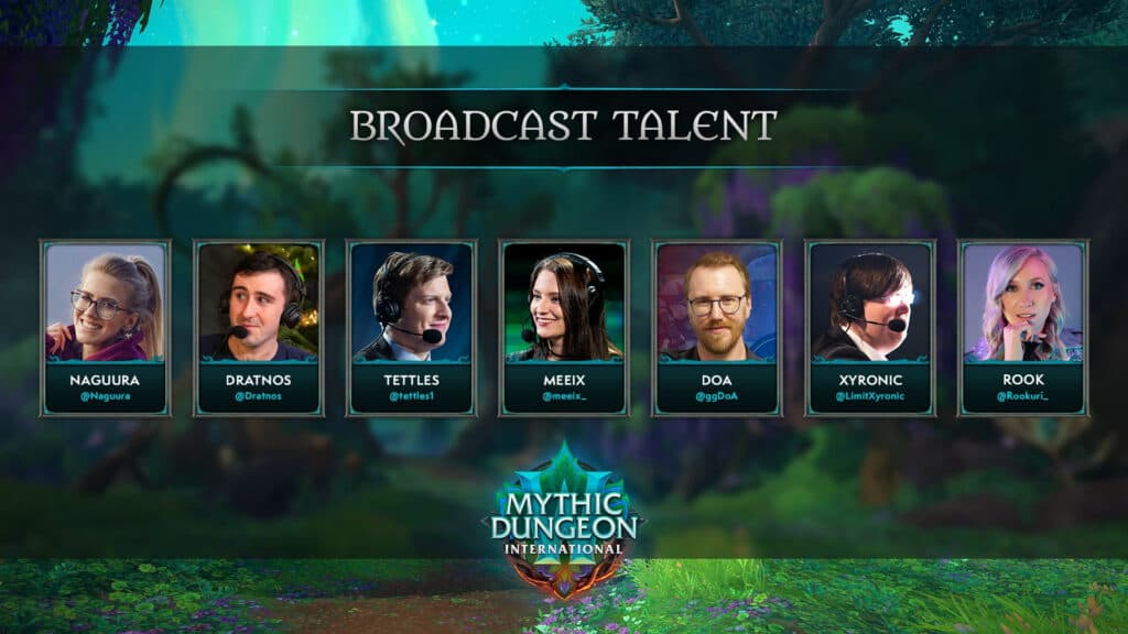 WoW MDI 2024 Dragonflight Season 3 teams (Image via Blizzard Entertainment)