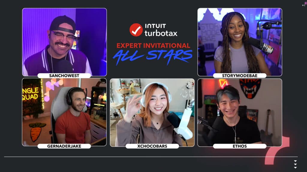 Tournament captains (Image via TurboTax)