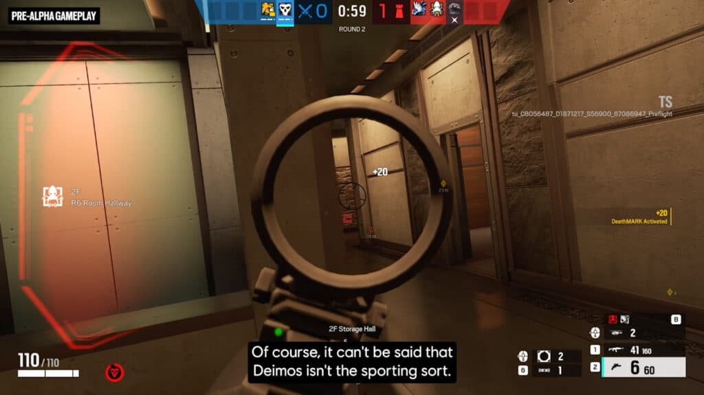 Deimos' secondary weapon appears to be very good (Image via Rainbow6)