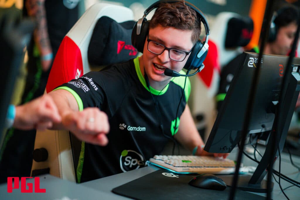 noway was a crucial piece for Imperial to get the victory over ENCE (Image via PGL/João Ferreira)