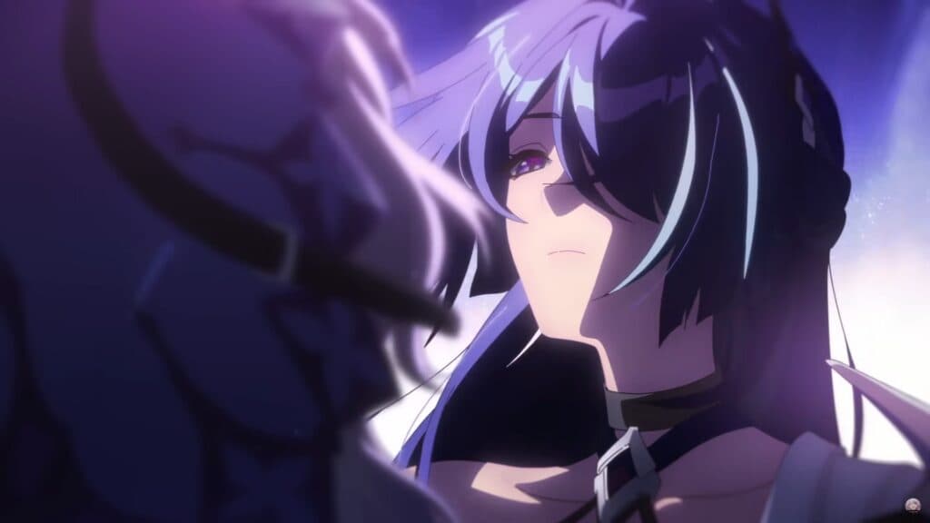 Acheron just before Black Swan mentions the Annihilation Gang (Image via Hoyoverse)