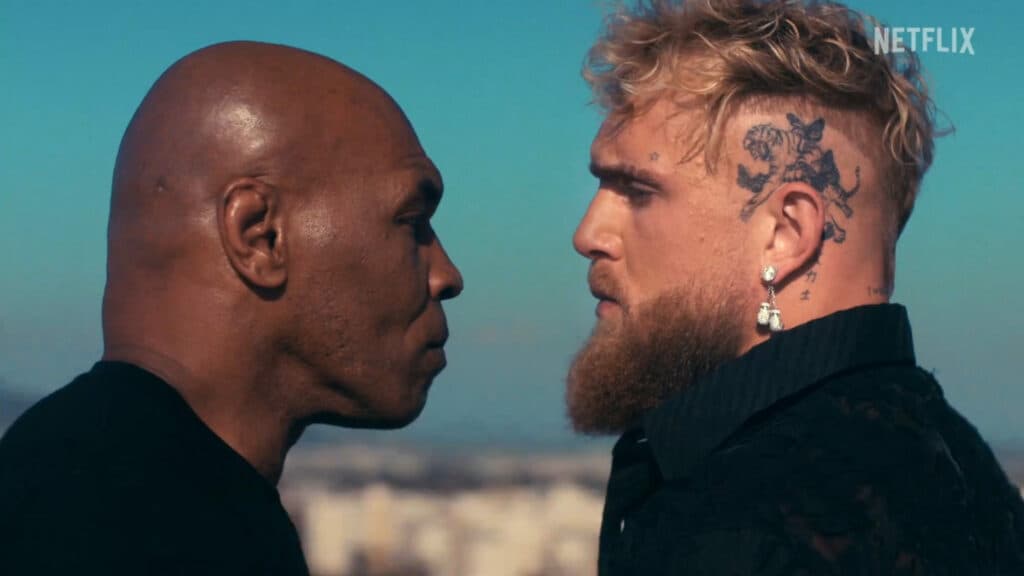 <a href="https://esports.gg/news/streamers/jake-paul-and-mike-tyson-fight-scheduled-how-to-watch-and-prediction/">Jake Paul and Mike Tyson fight scheduled: How to watch and prediction (Image via Netflix)</a>