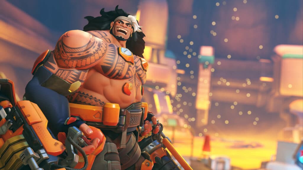 Mauga in Overwatch 2 (Image via Blizzard Entertainment)