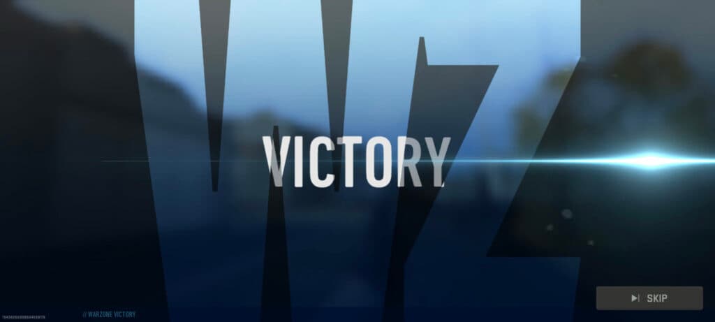 Victory screenshot (Image via esports.gg)