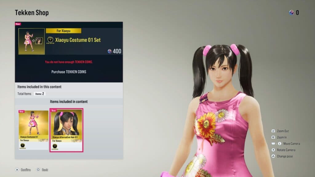 Xiaoyu Alternate Hair 01 is the first alternate hair cosmetic for an Entire Body outfit (Image: Esports.gg)