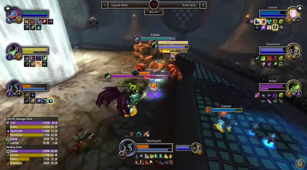 Echo players win WoW AWC Mid-Season Clash 2024 (Image via Blizzard Entertainment)