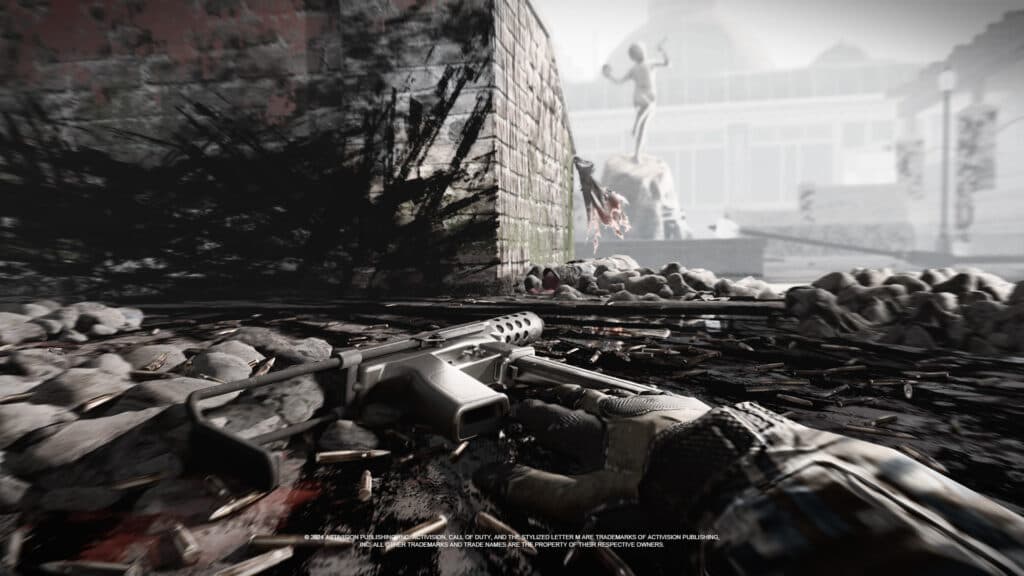 TEC-9 and Cheshire Park teaser (Image via Activision Publishing, Inc.)