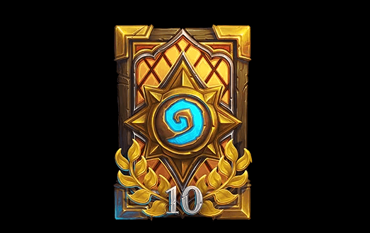 Hearthstone's 10-Year Anniversary card back (Image via Blizzard Entertainment)