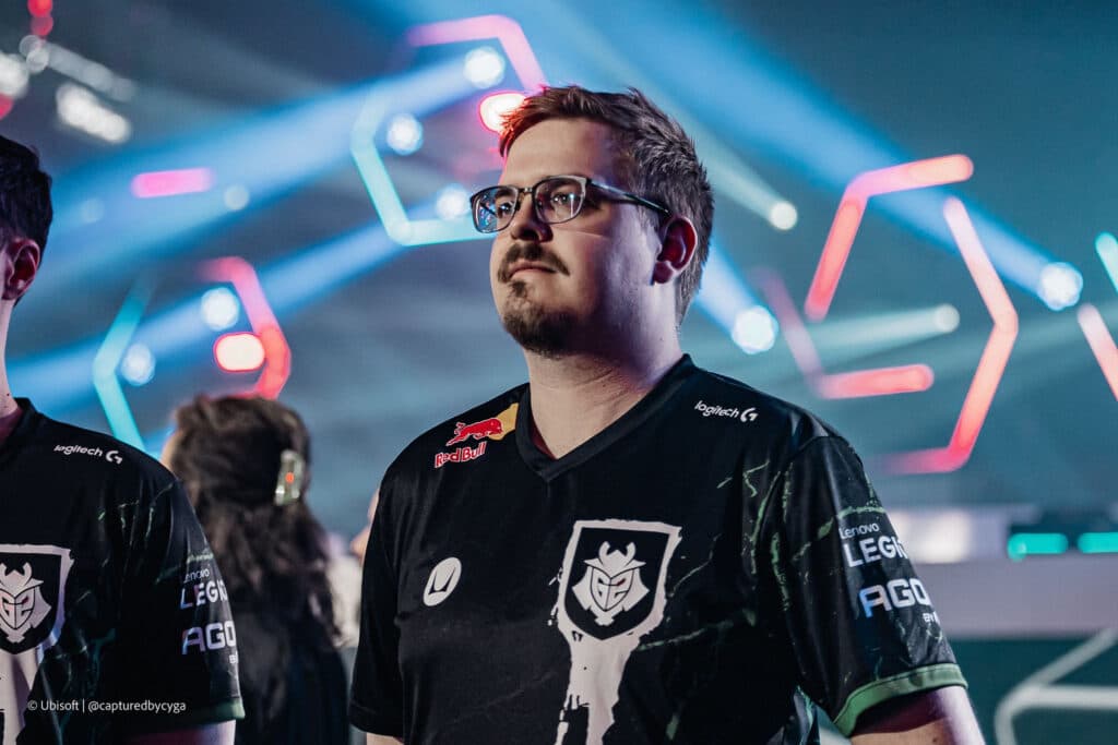 Fabian won the SI with G2 as player and coach (Image via Ubisoft/@capturedbycyga)