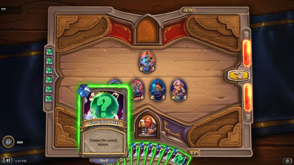 Continue matching the cards (Image via Blizzard Entertainment)