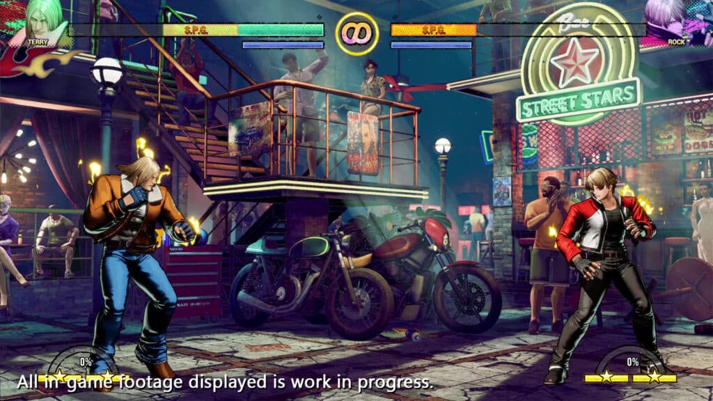 Fatal Fury: City of the Wolves S.P.G. activations (Image via SNK Corporation)