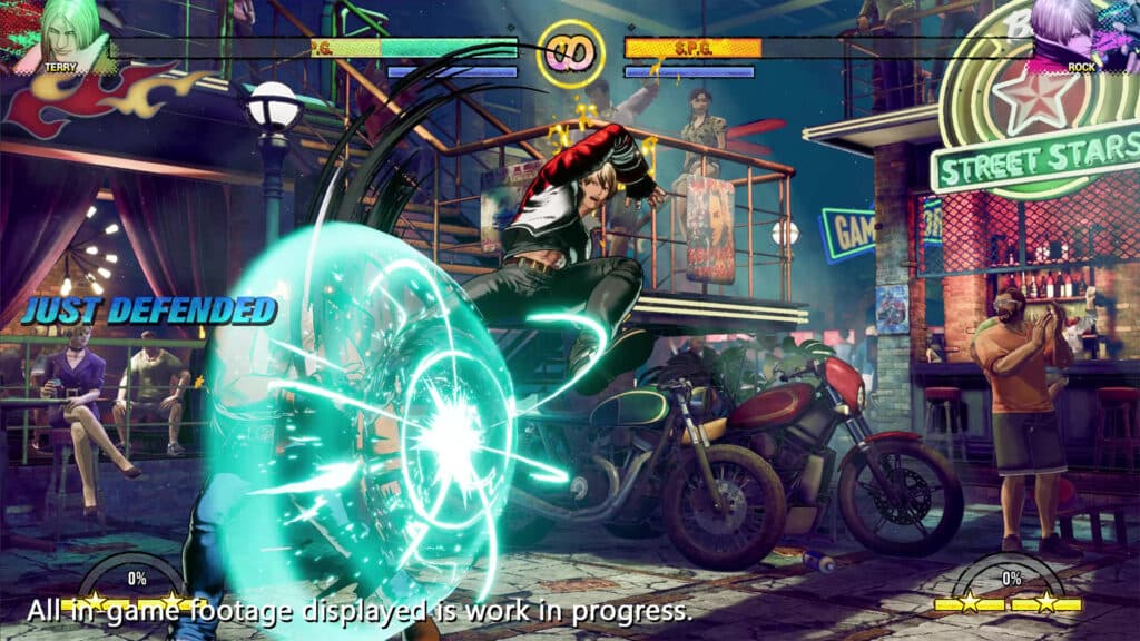 Just Defense screenshot (Image via SNK Corporation)