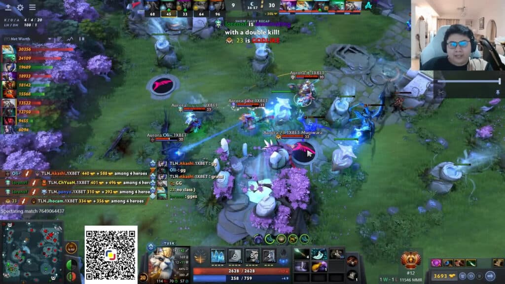 (Screenshot via <a href="https://www.reddit.com/r/DotA2/comments/1bky3ms/23_savage_gg_no_class_and_talon_org_issue/">Reddit</a>)