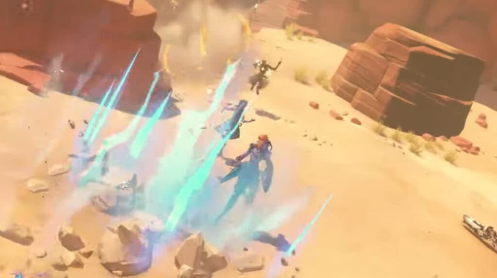 Venture's Tectonic Shock ultimate in Overwatch 2 (Image via Blizzard Entertainment)