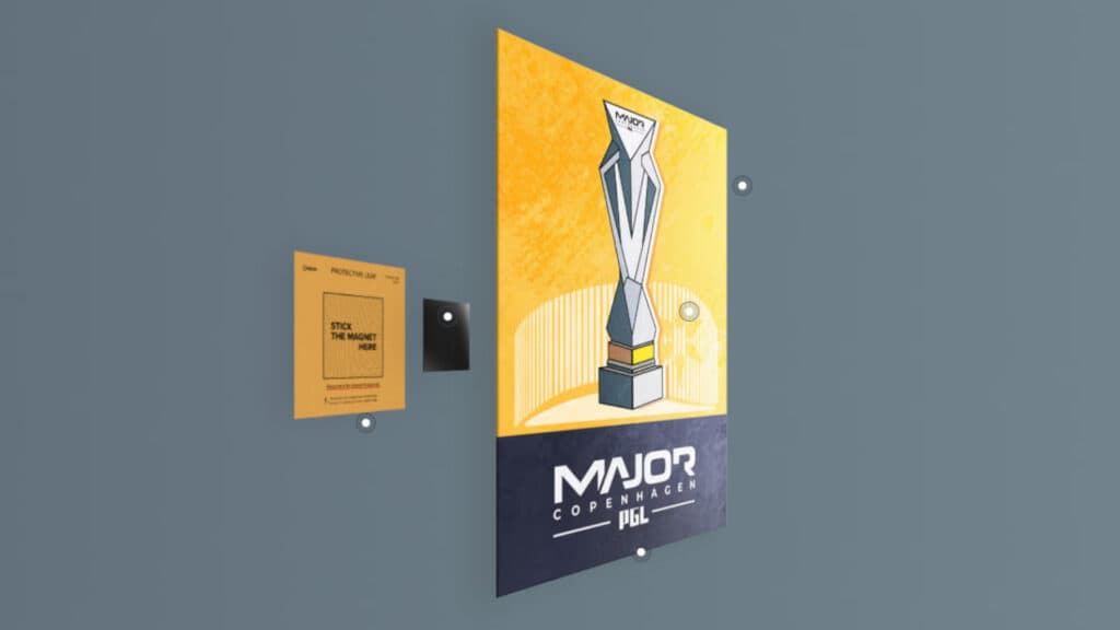 A PGL poster by Displate (Image via Displate)