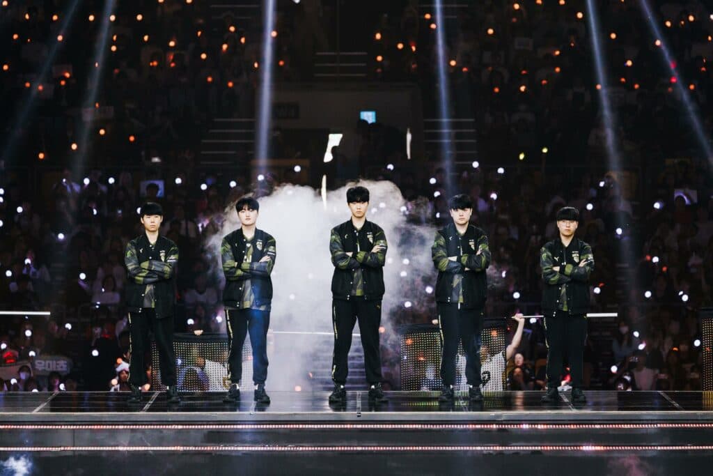 MSI 2024 team Gen.G Esports in the LCK Spring 2024 Grand Final (image via LCK/Riot Games)