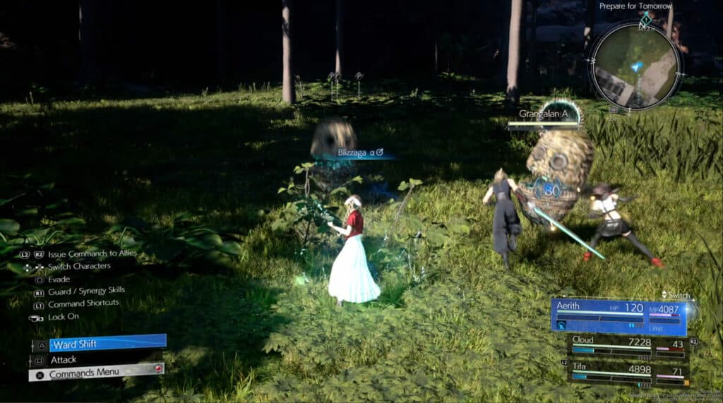 Defeat the Grangalans located north of the Cliffside Storehouse (Image via esports.gg)