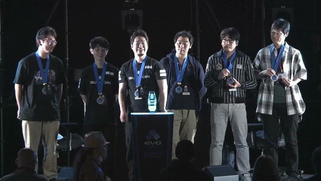 GBVSR at Evo Japan: Top 6 players (image via Evo)