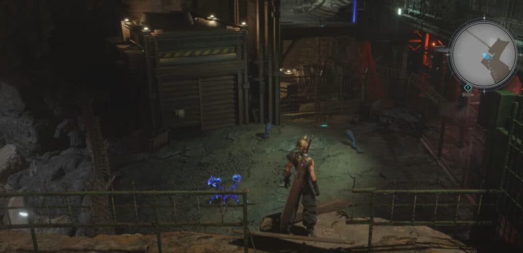 Location of the first AP Up Materia in Mythril Mine (Image via esports.gg)