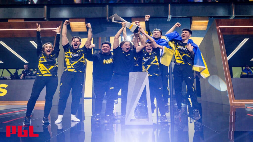 NaVi win the Copenhagen Major. (Photo by Stephanie Lindgren via PGL)