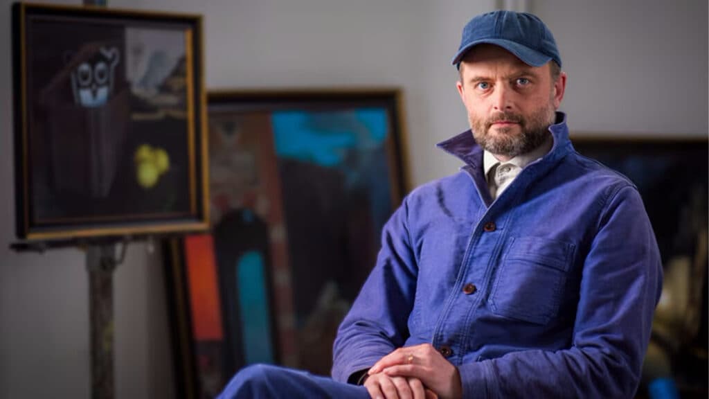 Photo of Kristoffer Zetterstrand, artist of 15 new Minecraft paintings (Image via minecraft.net)
