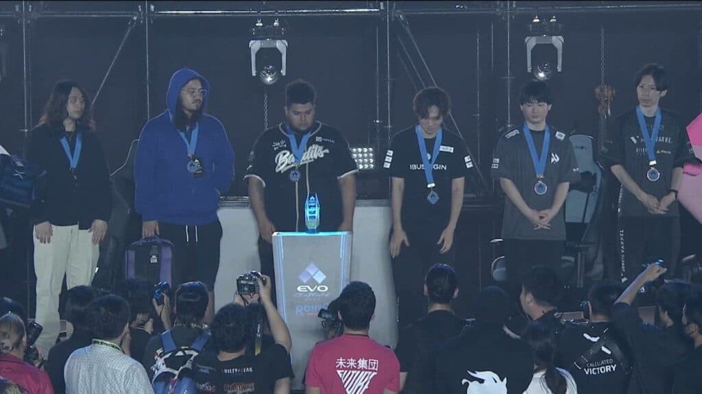 SF6 at Evo Japan: Top 6 players (Image via Evo)