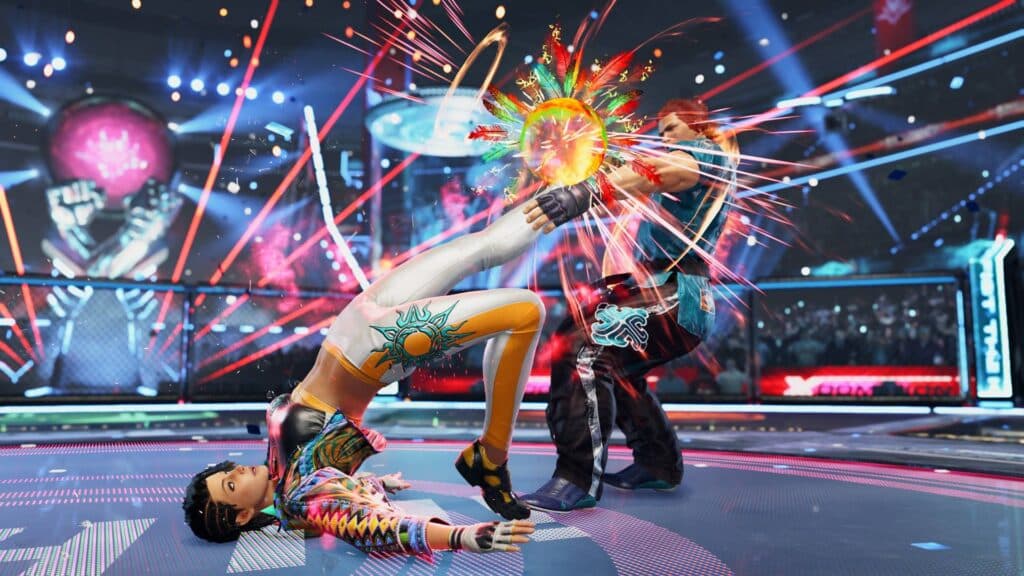 A TEKKEN 8 fight for a higher rank (image via esports.gg)