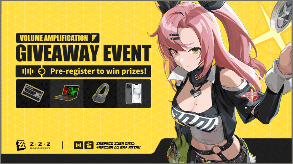 Screenshot of an advertisement for the Volume Amplification event (Image via esports.gg)