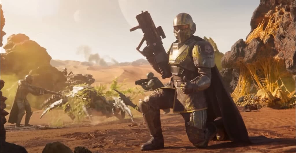 Helldivers 2 will likely continue adding new stratagems (Image via esports.gg)