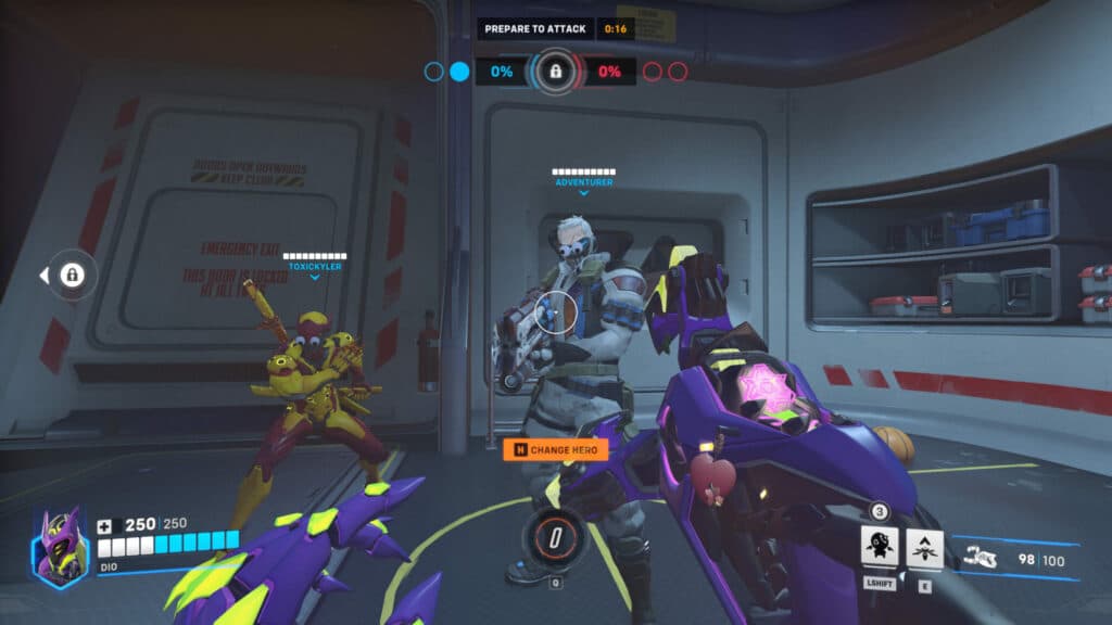 Genji and Soldier: 76 during April Fools' Day 2024 (Image via Blizzard Entertainment)