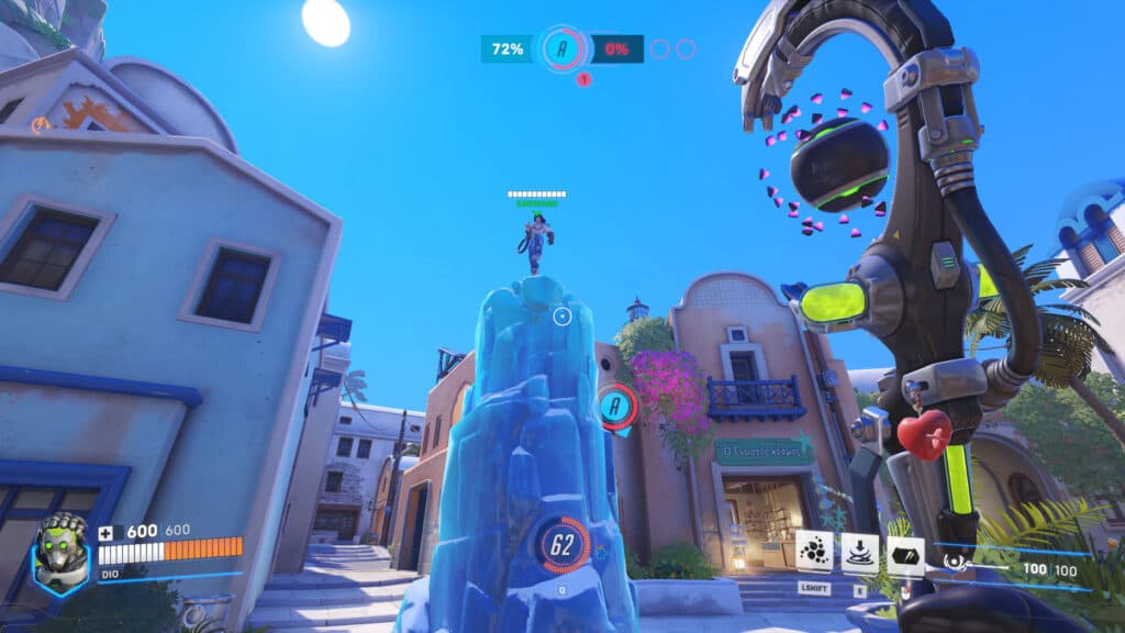 Mei gets a new tool to become even more slippery in the Overwatch 2 April Fools' update (Image via Blizzard Entertainment)