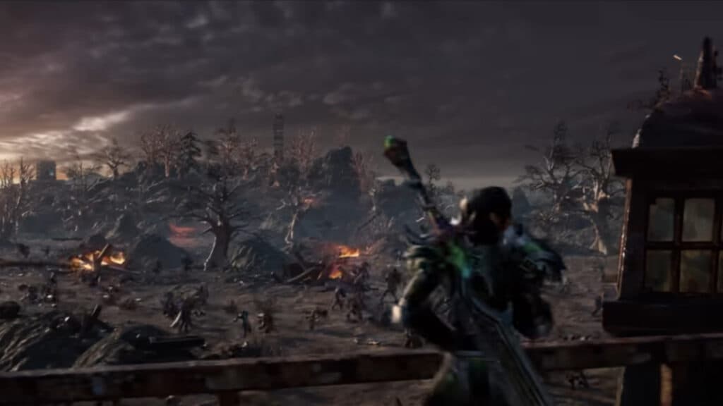 Deathwing's path of destruction (Image via Blizzard Entertainment)