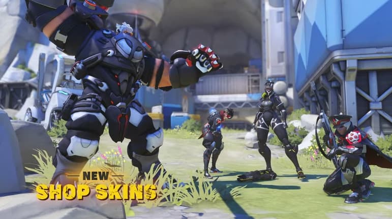 Shop skins (Image via Blizzard Entertainment)