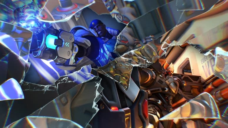 Overwatch 2 Mirrorwatch featuring Doomfist and Reinhardt (Image via Blizzard Entertainment)