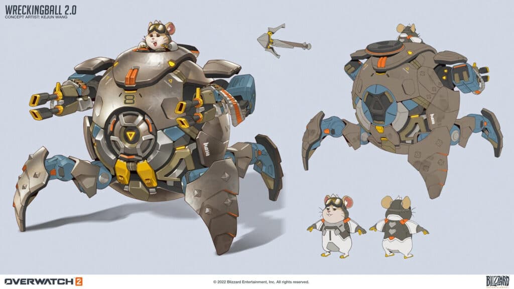 Wrecking Ball 2.0 artwork (Images via Blizzard Entertainment)