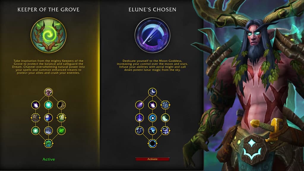 Hero talent trees in WoW The War Within (Image via Blizzard Entertainment)