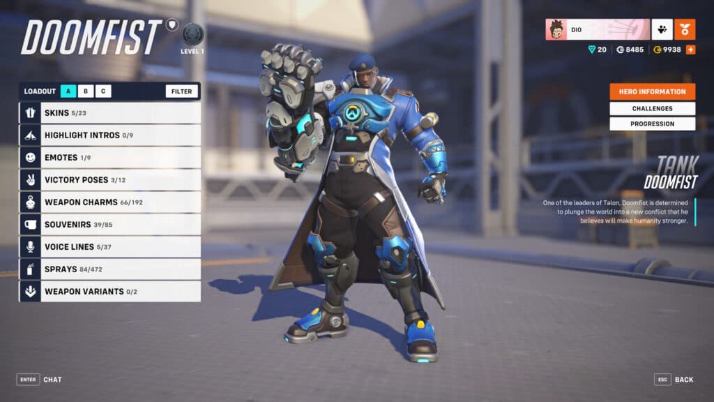 Strike Commander Doomfist screenshot (Image via esports.gg)